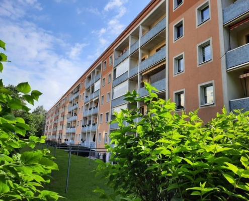 Rückansicht Max-Wenzel-Straße 11-25