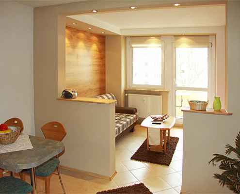 Wohnzimmer-Ferienwohnung