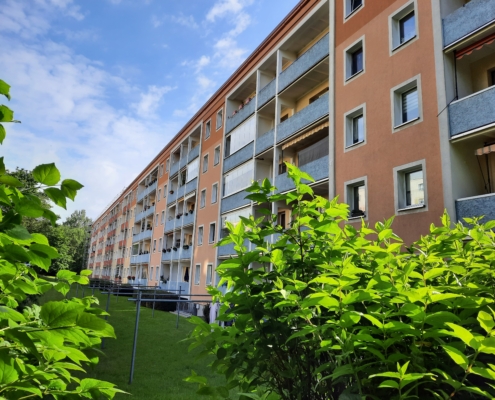 Rückansicht Max-Wenzel-Straße 11-25