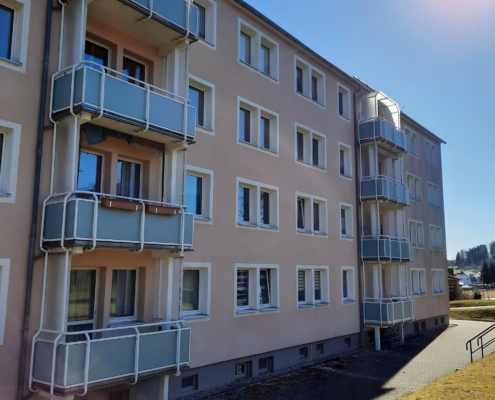 Hinteransicht Steinbüschelstraße 32-36 alt