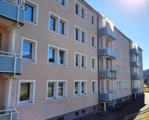 Ergebnis Fassadenreinigung