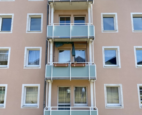 Ergebnis Fassadenreinigung